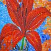 Mosaic Lily paint by numbers