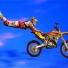 Motocross Jump paint by numbers