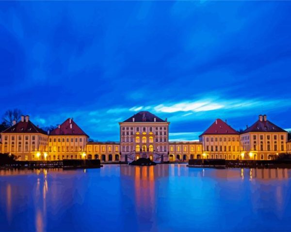 Munich Nymphenburg Palace Paint By Number