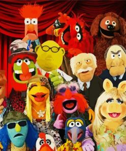 The Muppets Characters Paint By Number