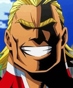 My Hero Academia All Might Character Paint By Number