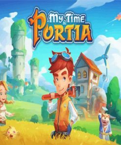 My Time At Portia Video Game paint by numbers