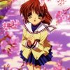 Nagisa Furukawa Clannad paint by numbers