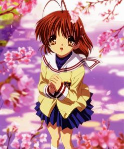 Nagisa Furukawa Clannad paint by numbers