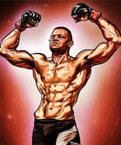 Nate Diaz Paint By Number