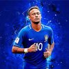 Neymar Football Player paint by numbers