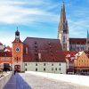 Old Town Hall Regensburg paint by numbers