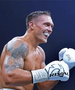 Oleksandr Usyk paint by numbers