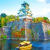 Osaka Castle Park paint by numbers