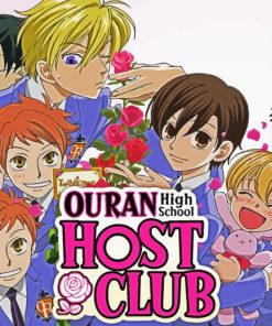 Ouran High School Host Club paint by numbers