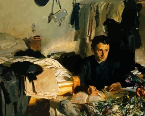 Padre Sebastiano By John Singer Sargent Paint By Number