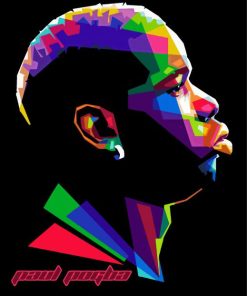 Paul Pogba Pop Art Paint By Number