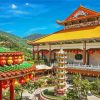 Penang Kek Lok Si Temple Malaysia paint by numbers