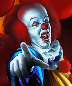 Pennywise paint by numbers