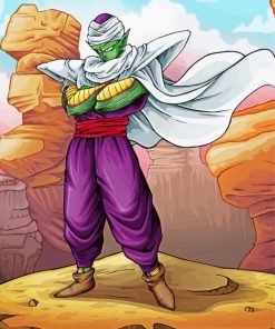 Piccolo Dragon Ball Anime paint by numbers