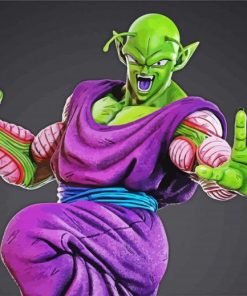 Piccolo Dragon Ball Z paint by numbers