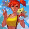 Pokemon Misty Paint By Number