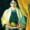 Portrait With Apples Macke Art Paint By Numbers