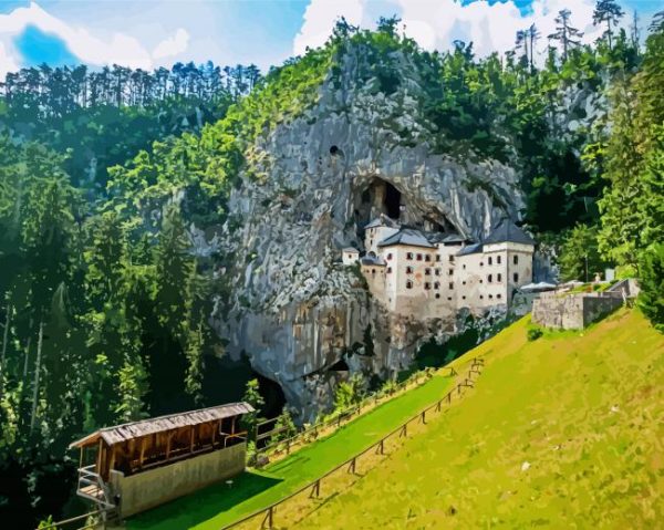 Predjama Renaissance Castle Slovenia Paint By Number