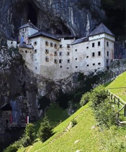 Predjama Renaissance Castle Paint By Number