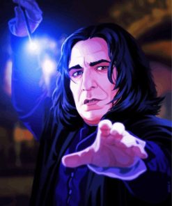 Professor Severus Snape paint by numbers