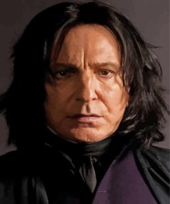 Professor Severus Snape paint by numbers