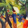 Promenade August Macke Paint By Number