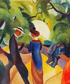 Promenade August Macke Paint By Number