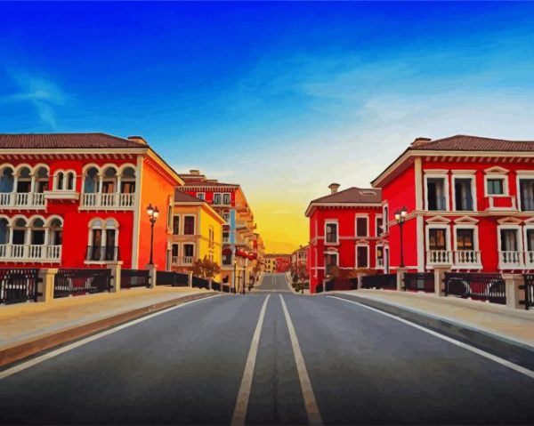 Qanat Qatar The Pearl Paint By Number