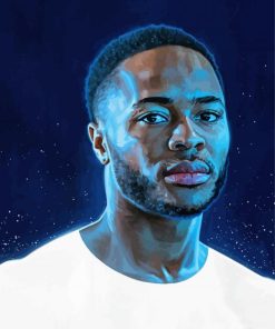 Raheem Sterling Art paint by numbers