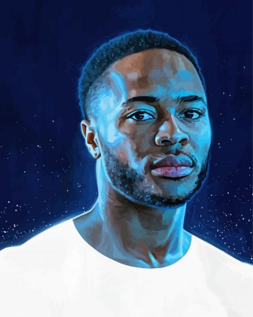 Raheem Sterling Art paint by numbers