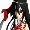 Red Eyed Akame Ga Kill Paint By Number