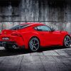 Red Toyota Supra Car paint by numbers