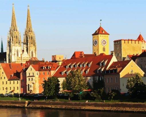 Regensburg paint by numbers