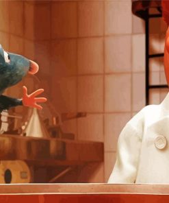 Ratatouille Animated Movie Paint By Number