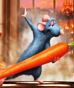 Ratatouille Remy Dancing Paint By Number