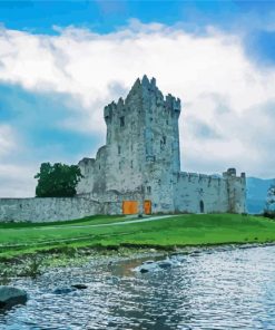 Ross Castle Killarney National Park paint by numbers