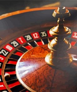 Roulette Game Casino paint by numbers