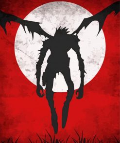 Ryuk Silhouette Paint By Number