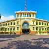 Saigon Central Post Office Vietnam Paint By Number