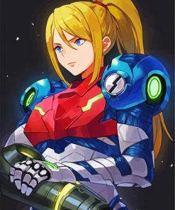 Samus Aran Paint By Number