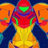 Samus Aran Poster Paint By Number