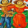 Scarecrow Couple Paint By Number