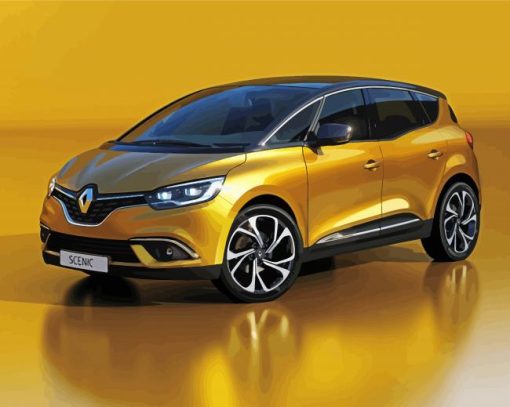 Renault Scenic Car Paint By Number