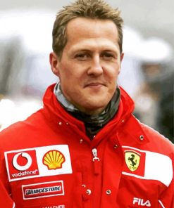 Michael Schumacher Paint By Number