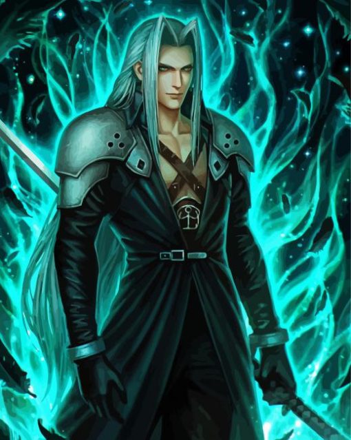 Sephiroth Art Paint By Number