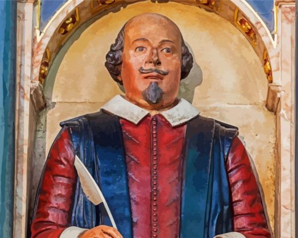 Shakespeare English Playwright Paint By Number