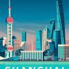 Shanghai Poster paint by numbers