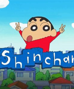 Shinnosuke Nohara Shin Chan Paint By Number