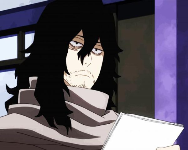 Shōta Aizawa Anime Character Paint By Number